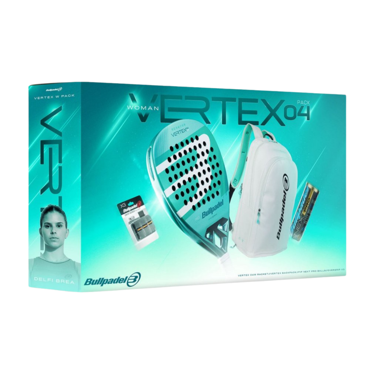 Pack de padel Bullpadel Vertex Woman