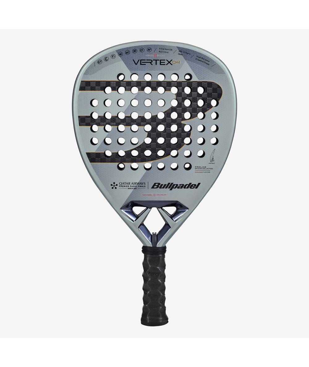 Pala Bullpadel Vertex 04 Tour Final vue complète
