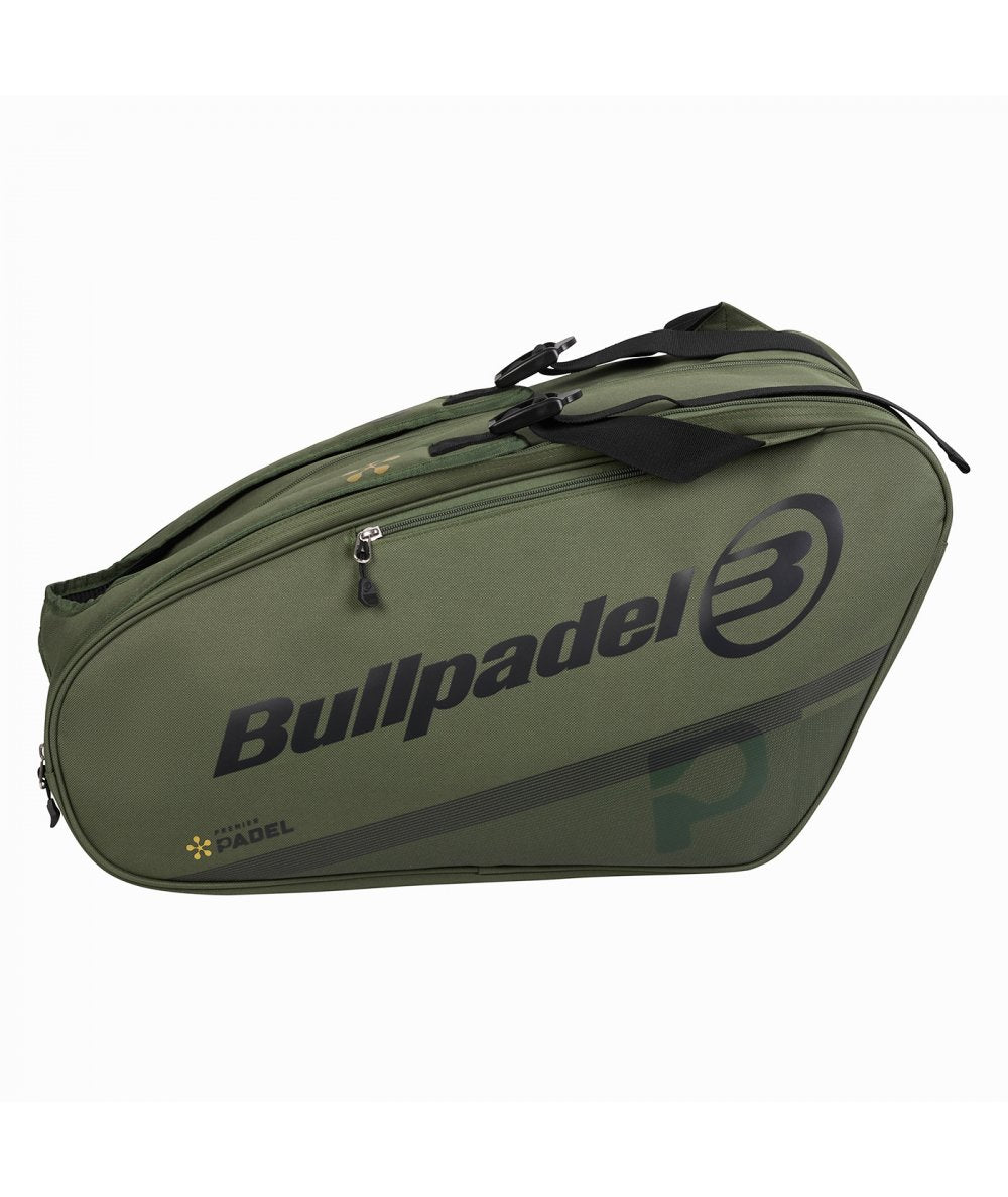Sac de padel Bullpadel Tour Kaki Premier Padel 2026