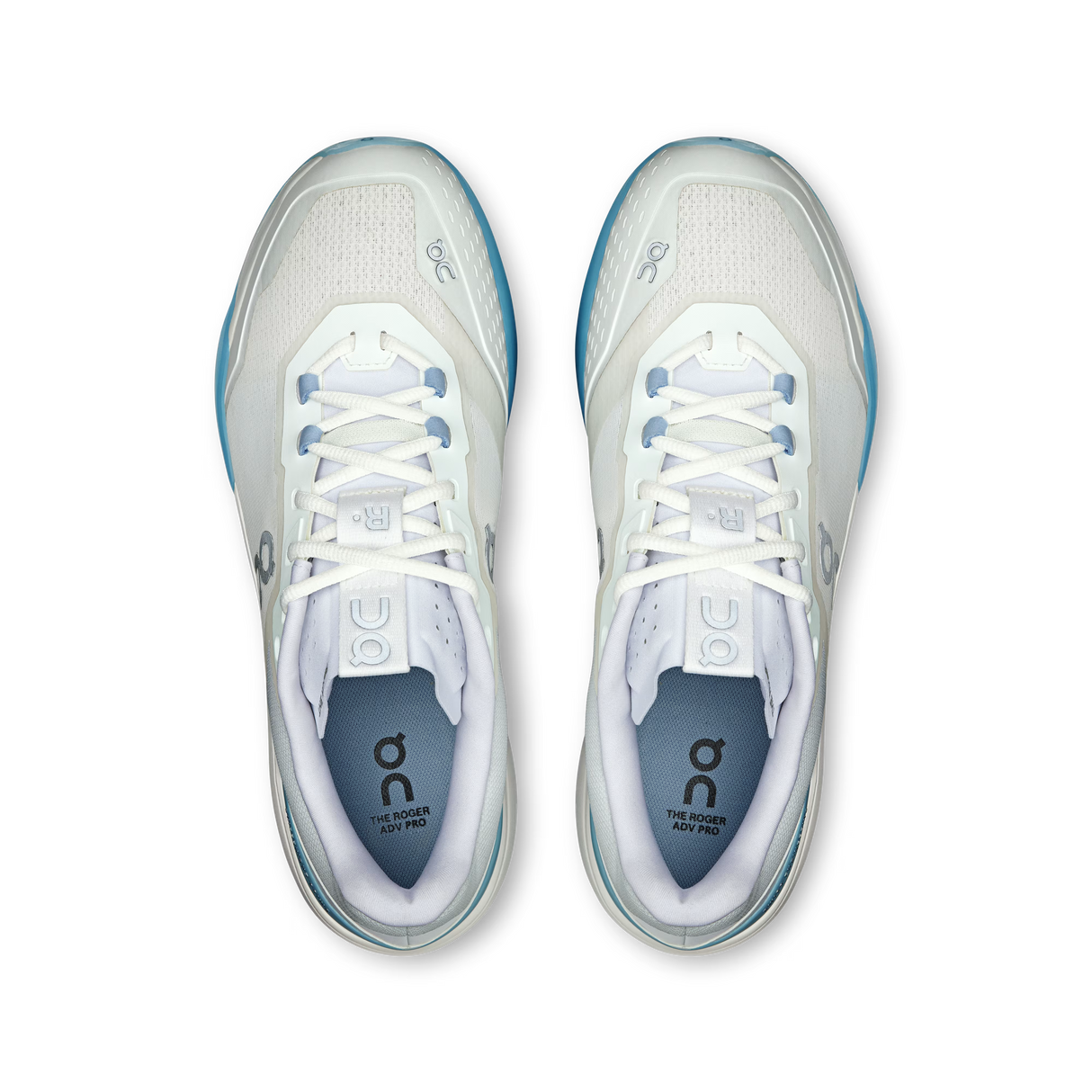 Chaussures de padel On THE ROGER Advantage Pro Women White / Chambray