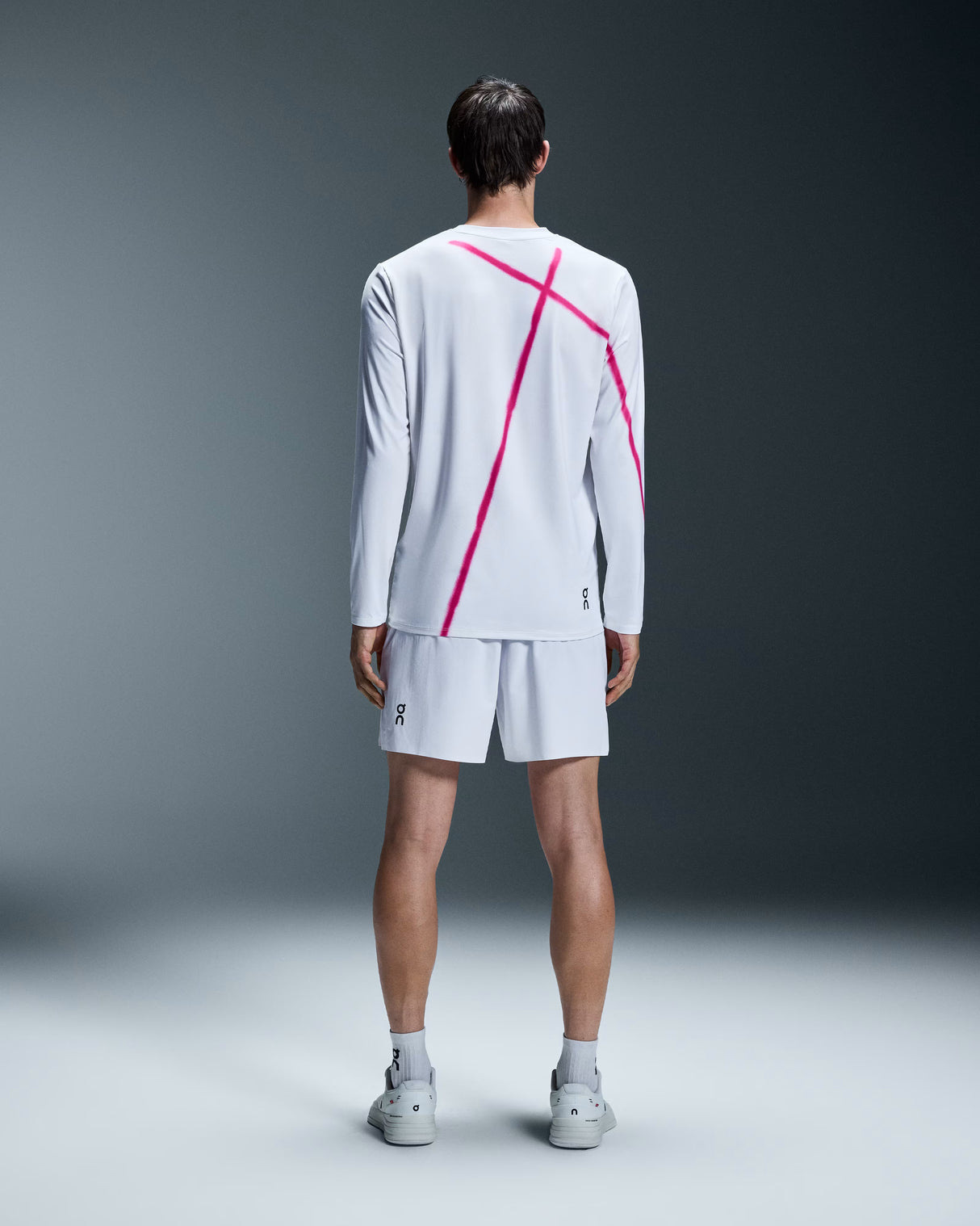 Tee Shirt On Court Long T White