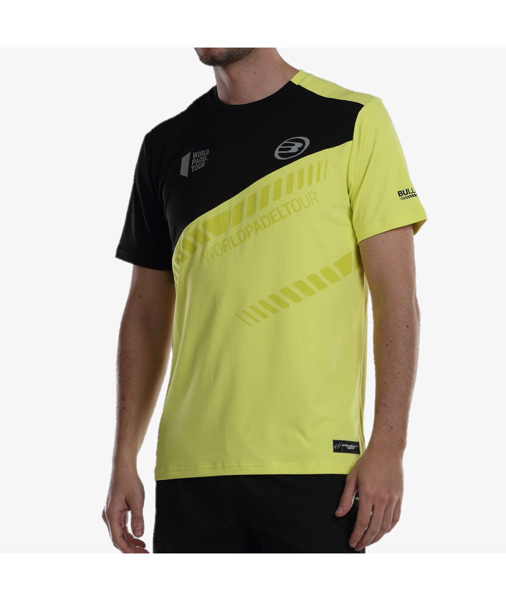 Tee Shirt Bullpadel Lucio Jaune