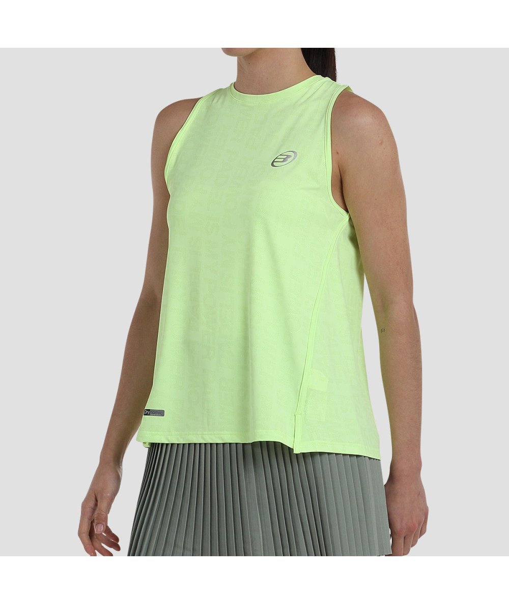 Tee Shirt Bullpadel Bureo Jaune Fluo