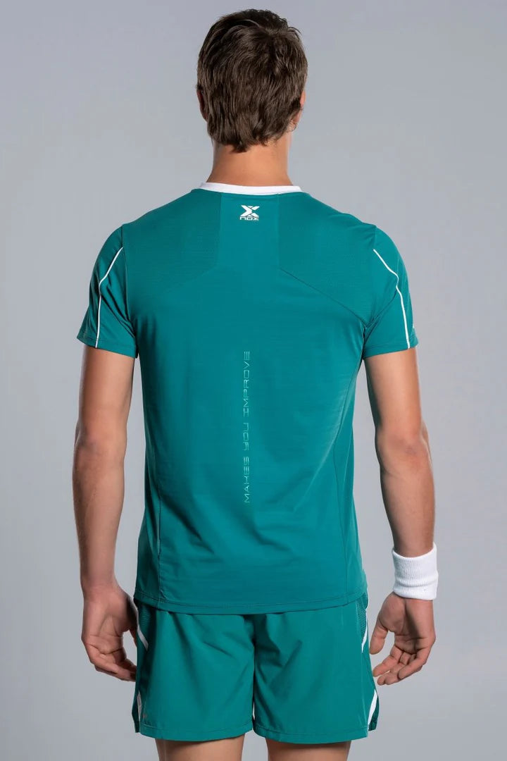Tee Shirt Nox Pro Vert Ivoire