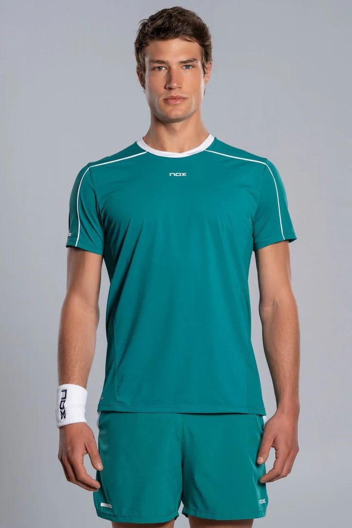Tee Shirt Nox Pro Vert Ivoire