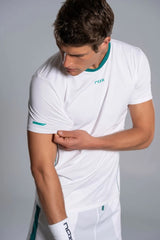 Tee Shirt Nox Pro Blanc / Vert Ivoire