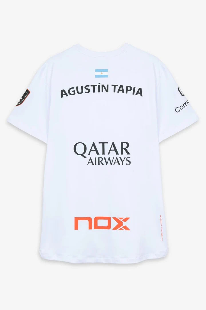 Maillot Nox Sponsors Agustin Tapia 2026 Blanc