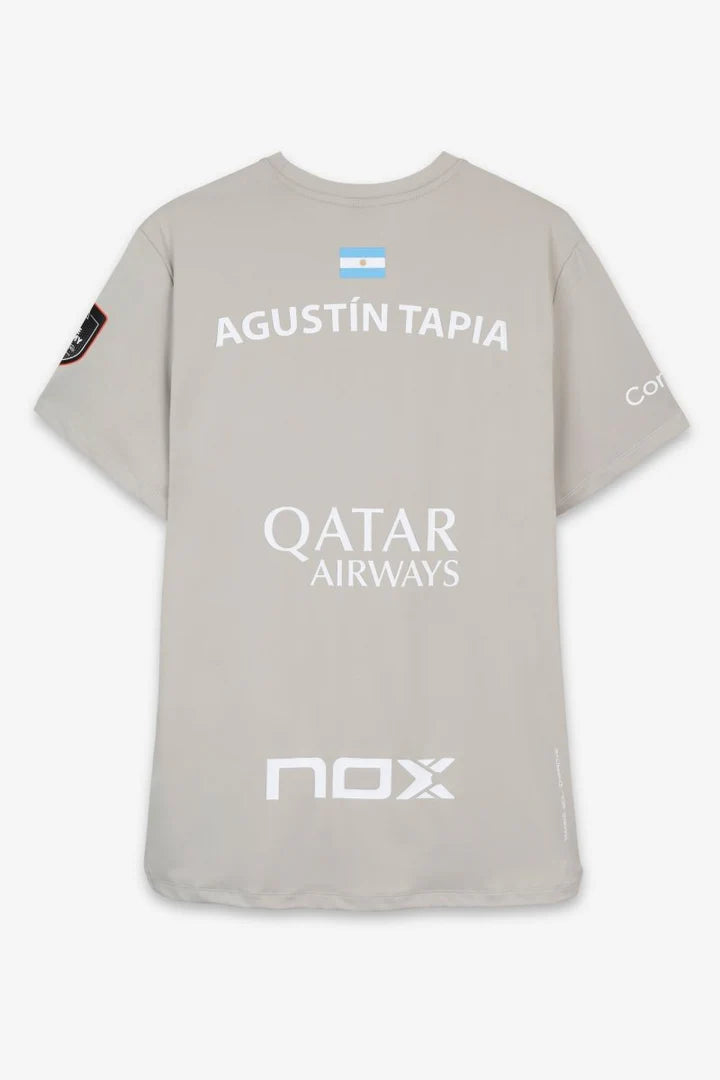 Maillot Nox Sponsors Agustin Tapia 2026 Gris Clair