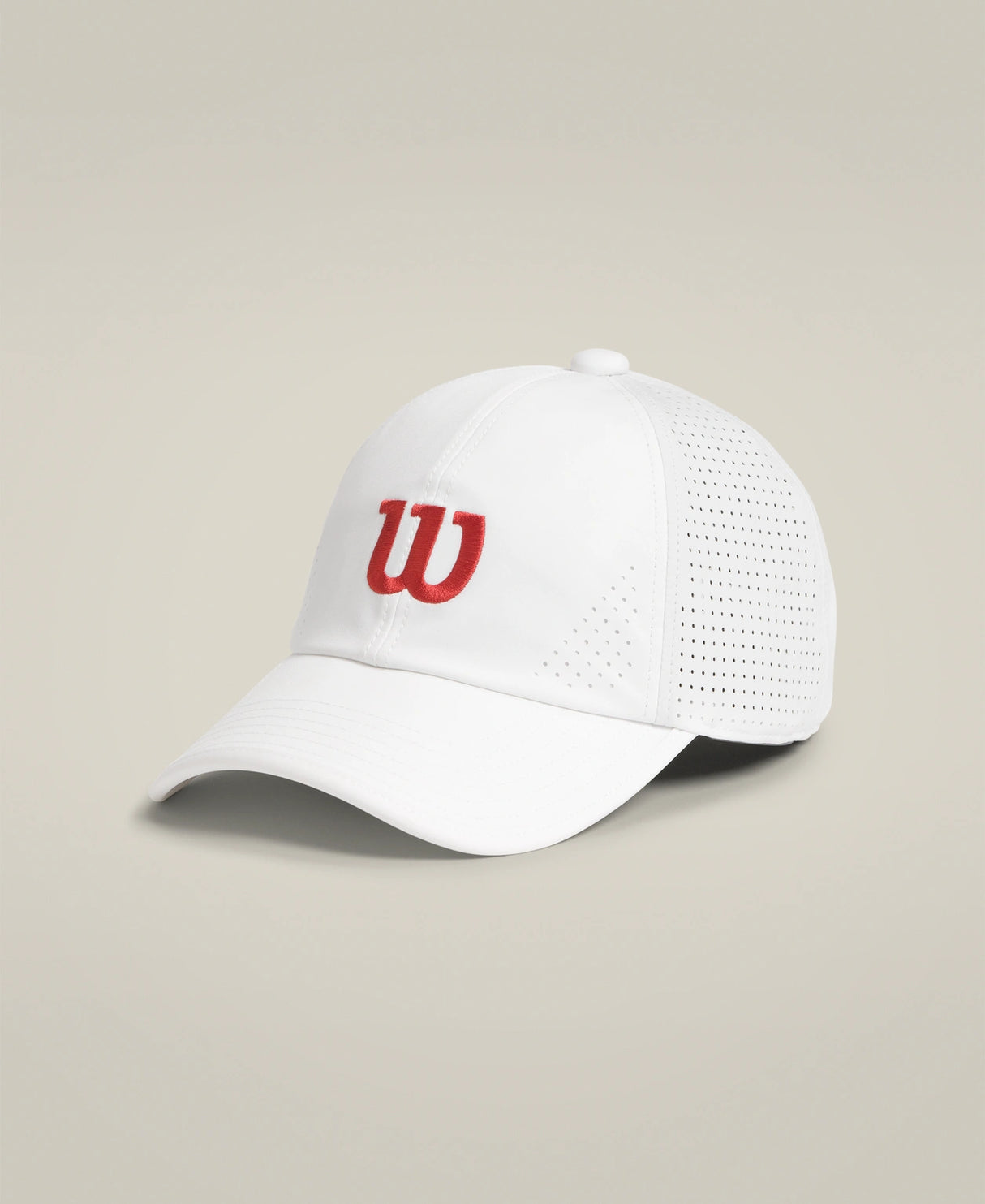 Casquette Wilson U Active Perforée White légère et respirante pour sport extérieur