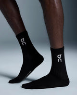 Lot de 3 chaussettes On Logo Sock High noires confortables