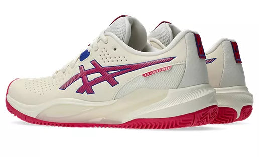 Chaussures Asics Gel Challenger 15 Clay femme Cream Bright Rose vue avant
