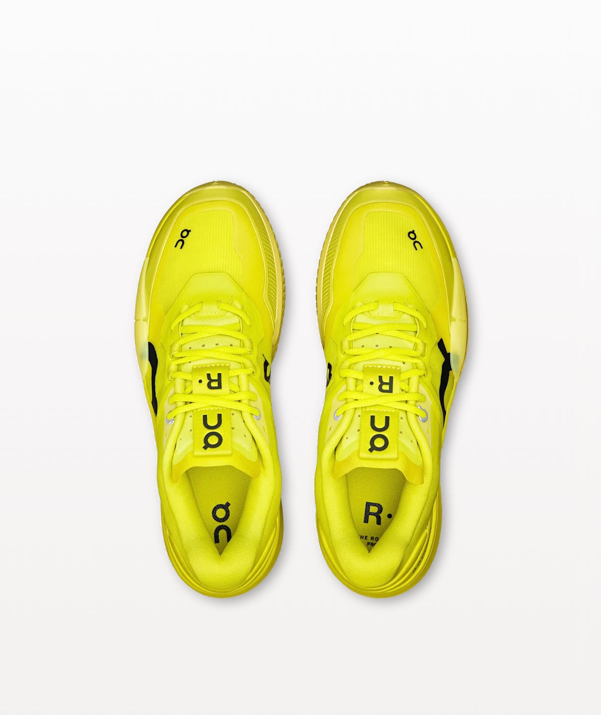 Chaussures On THE ROGER Pro 2 Clay Men Lime Limelight vue latérale