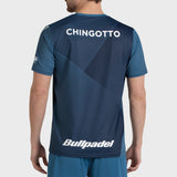 Tee Shirt de padel Bullpadel Chingotto 26I Azul Atomico