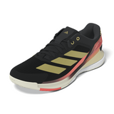 Chaussures de padel Adidas CrazyQuick Boost Core Black / Gold Met