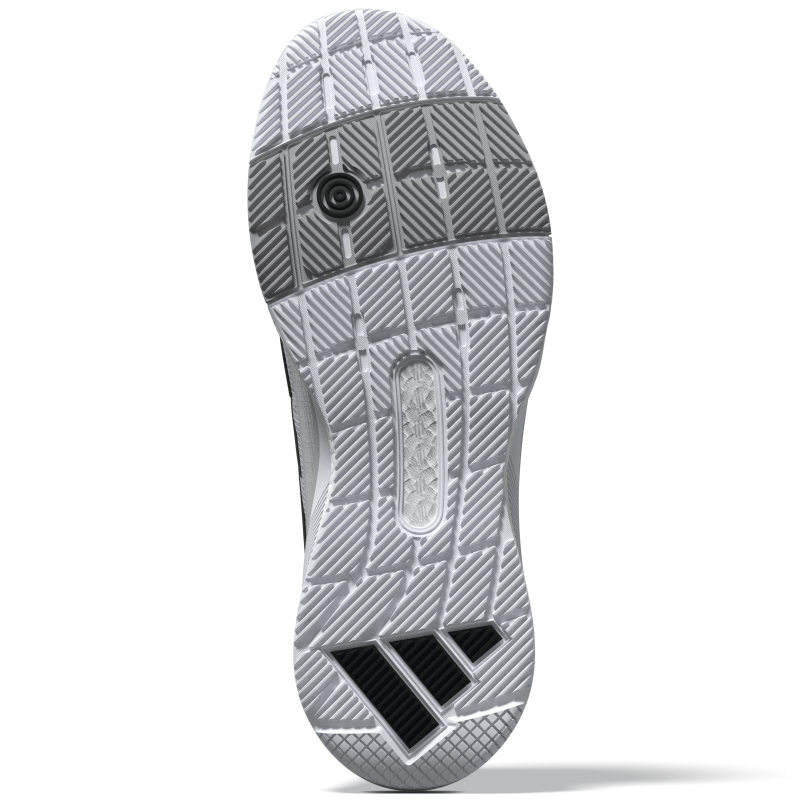 Chaussures de padel Adidas CrazyQuick Boost White / Grey Two / Core Black