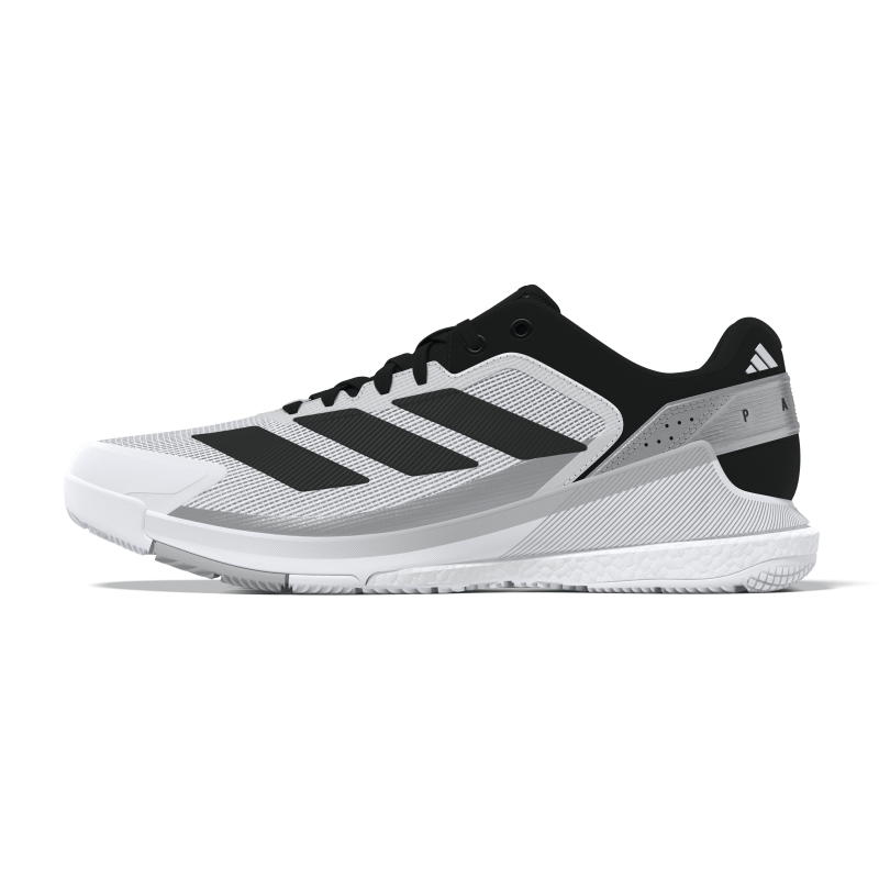 Chaussures de padel Adidas CrazyQuick Boost White / Grey Two / Core Black