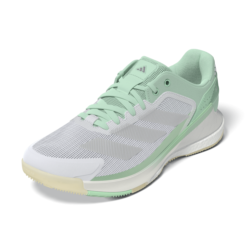 Chaussures de padel Adidas CrazyQuick Boost Clear Mint / Silver Met