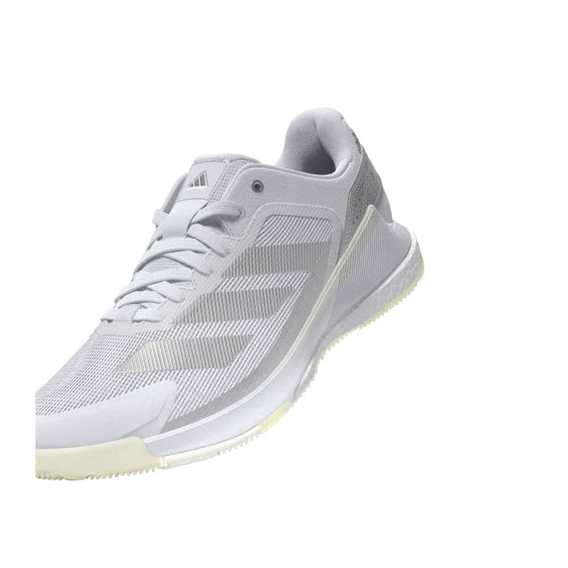 Chaussures de padel Adidas CrazyQuick Boost White / Silver Met