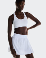 Jupe On Court Skirt Pleated White