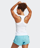 Détail du tissu respirant du débardeur Adidas White