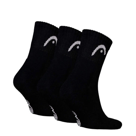 Lot de 3 paires de Chaussettes Head Club Short Crew Noires