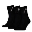 Chaussettes Head Club Short Crew Noires vue avant