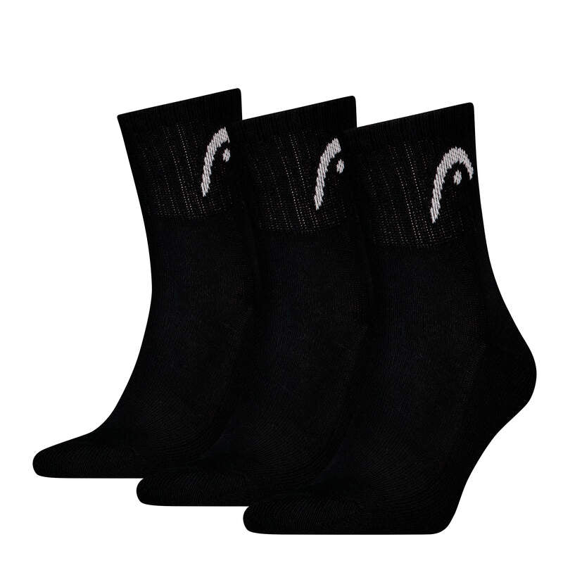 Chaussettes Head Club Short Crew Noires vue avant