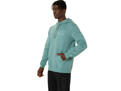 Hoodie Asics Celadon vue de côté