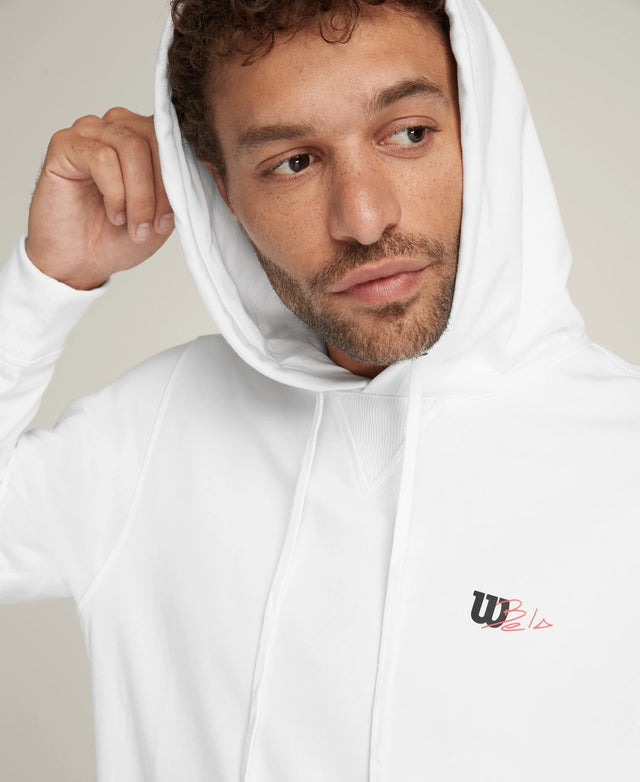 Hoodie Wilson Bela White vue de face