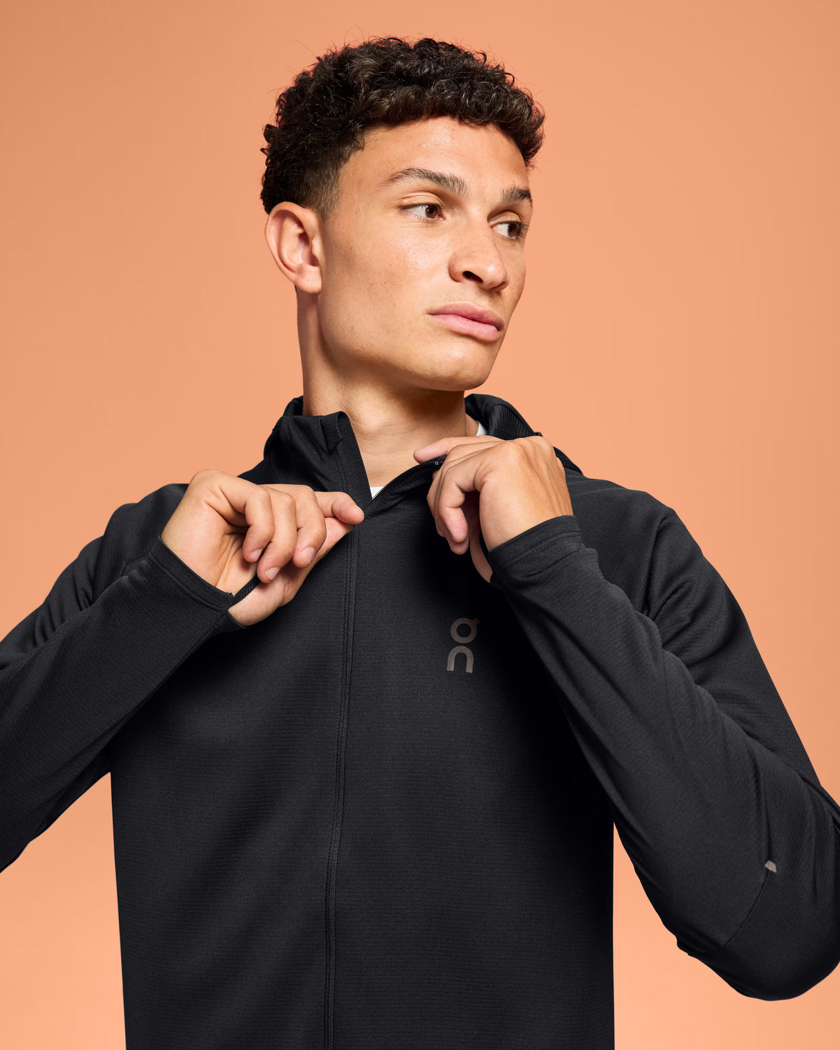 Veste On Climate Zip Hoodie Black