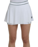Jupe Bullpadel Laza Blanc femme vue avant