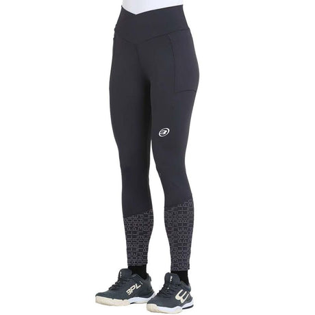 Legging Bullpadel Pobra Carbon détails tissu