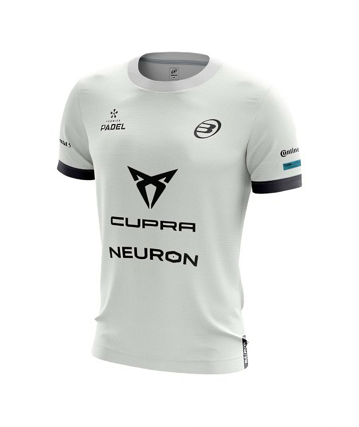 Maillot Bullpadel Chingotto 2024 Hielo détail tissu respirant