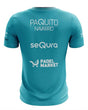 Maillot Bullpadel Paquito Navarro 2024 turquoise face avant