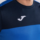 Détail Maillot Joma Winner Bleu Marine dos