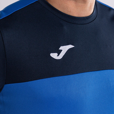 Détail Maillot Joma Winner Bleu Marine dos