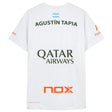 Maillot Nox Sponsors Agustin Tapia 2025 Blanc vue de face