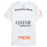 Maillot Nox Sponsors Agustin Tapia 2025 Blanc vue de face