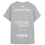 Maillot Nox Sponsors Agustin Tapia 2025 Gris vue de face