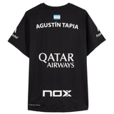 Maillot Nox Sponsors Agustin Tapia 2025 Noir vue de face