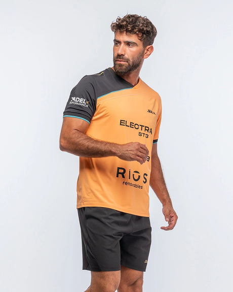 Maillot Stupa Sponsors Orange FW24 vue latérale