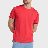 Tee Shirt de padel Bullpadel Mensa Rojo Vigore