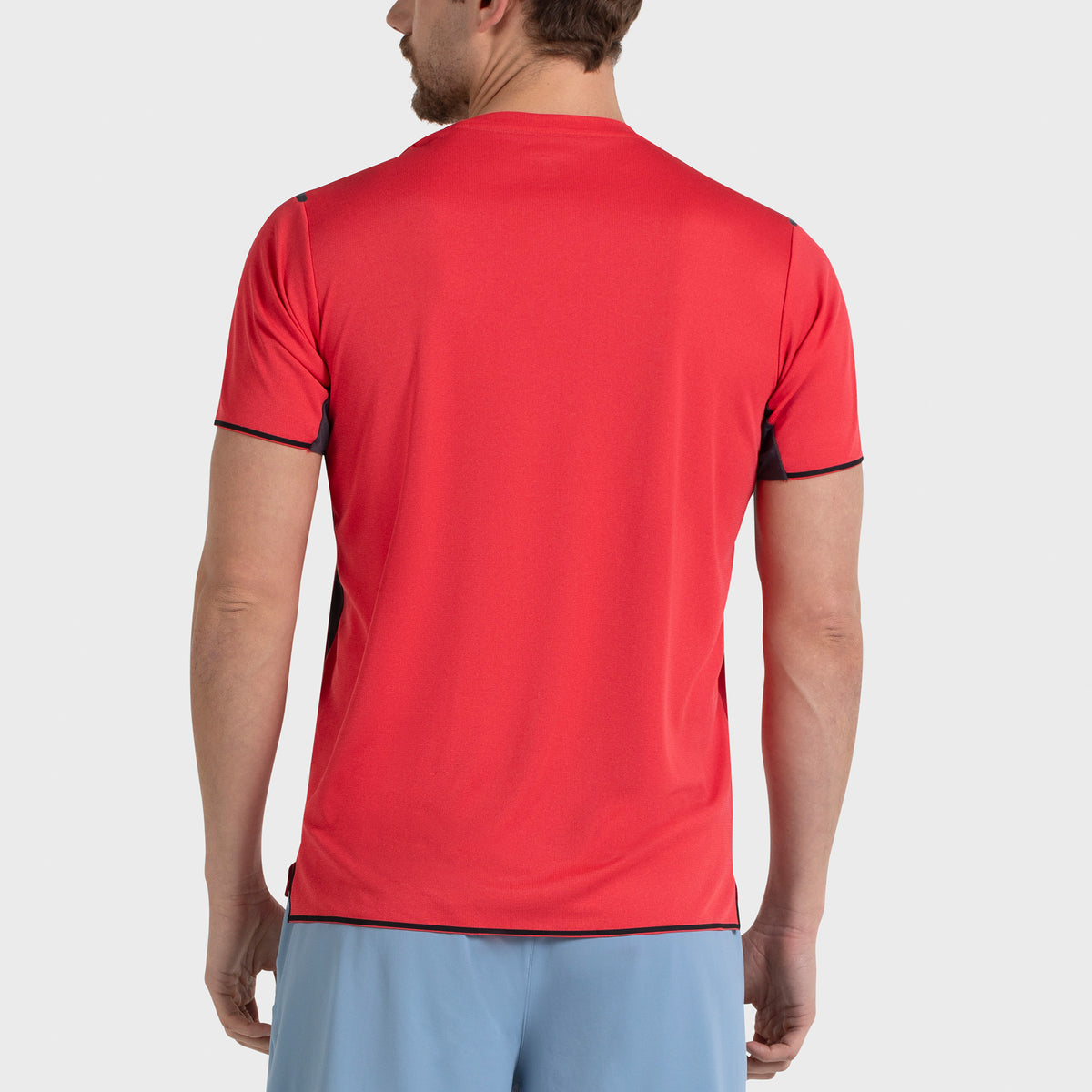 Tee Shirt de padel Bullpadel Mensa Rojo Vigore