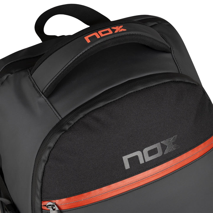 Sac à dos de padel Nox Luxury Open Series Noir / Rouge