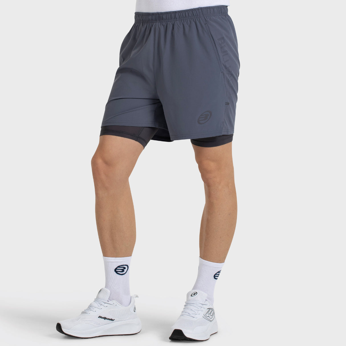 Short de padel Bullpadel Montis Grafito