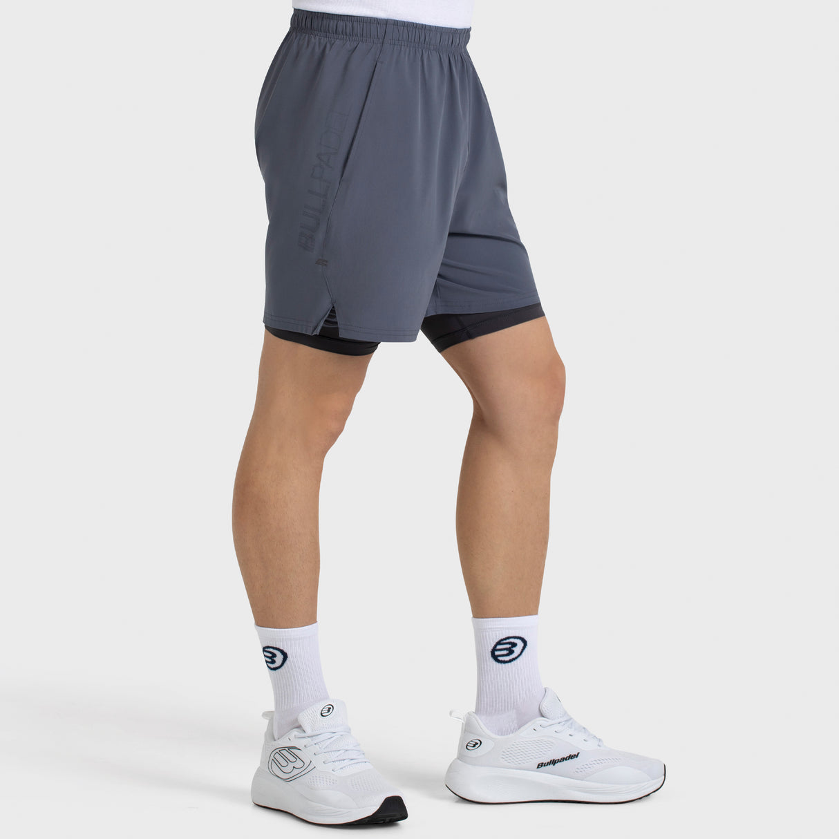Short de padel Bullpadel Montis Grafito