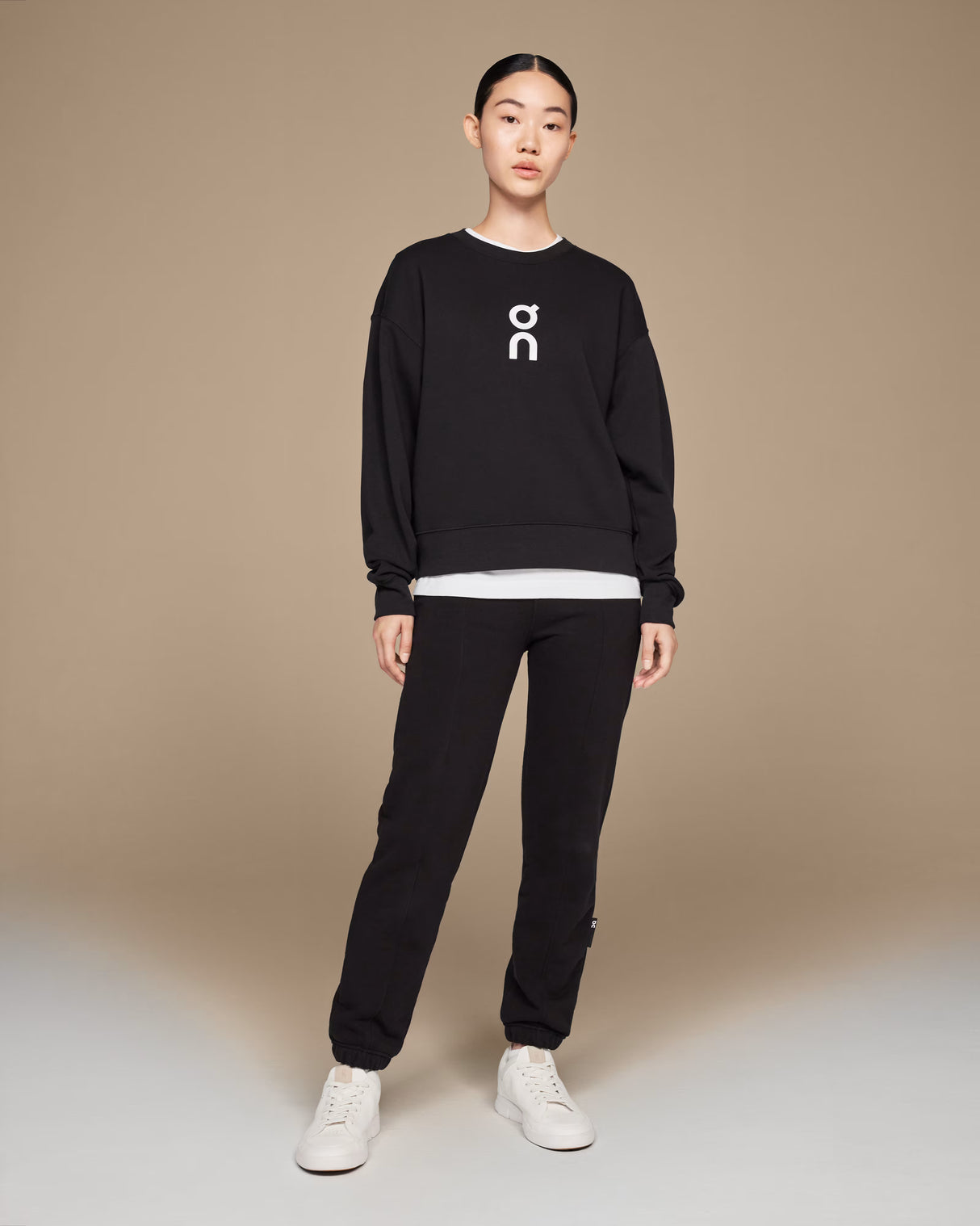Sweat On Club Crew Women Black