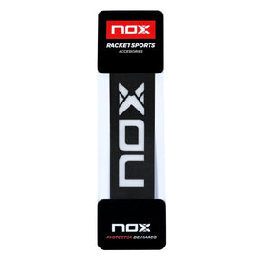Vue avant de la protection de raquette NOX pour padel