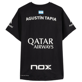 Maillot Nox Sponsors Agustin Tapia 2025 Noir vue de face