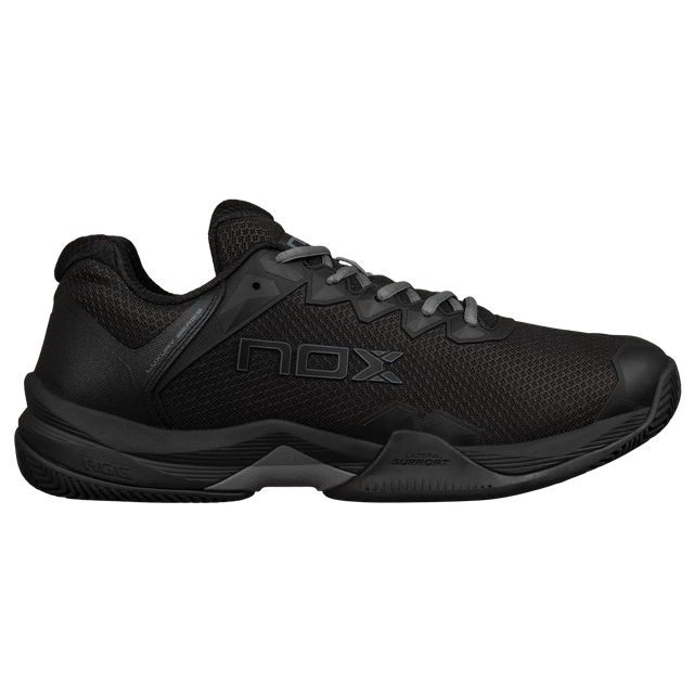 Chaussures NOX ML10 Hexa Noir Slate Grey vue latérale
